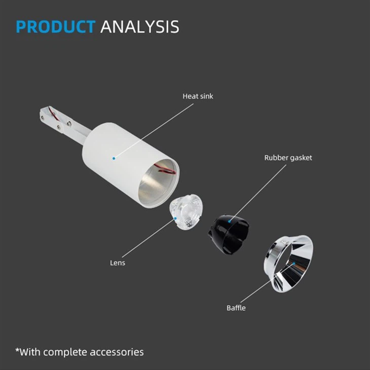 Adjustable 30W LED Track Light